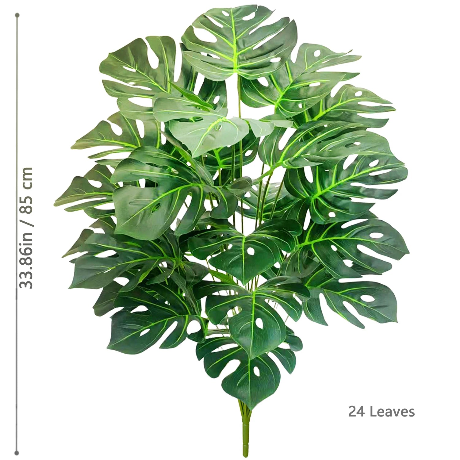 Artificial Monstera Plant Fake Palm Tree