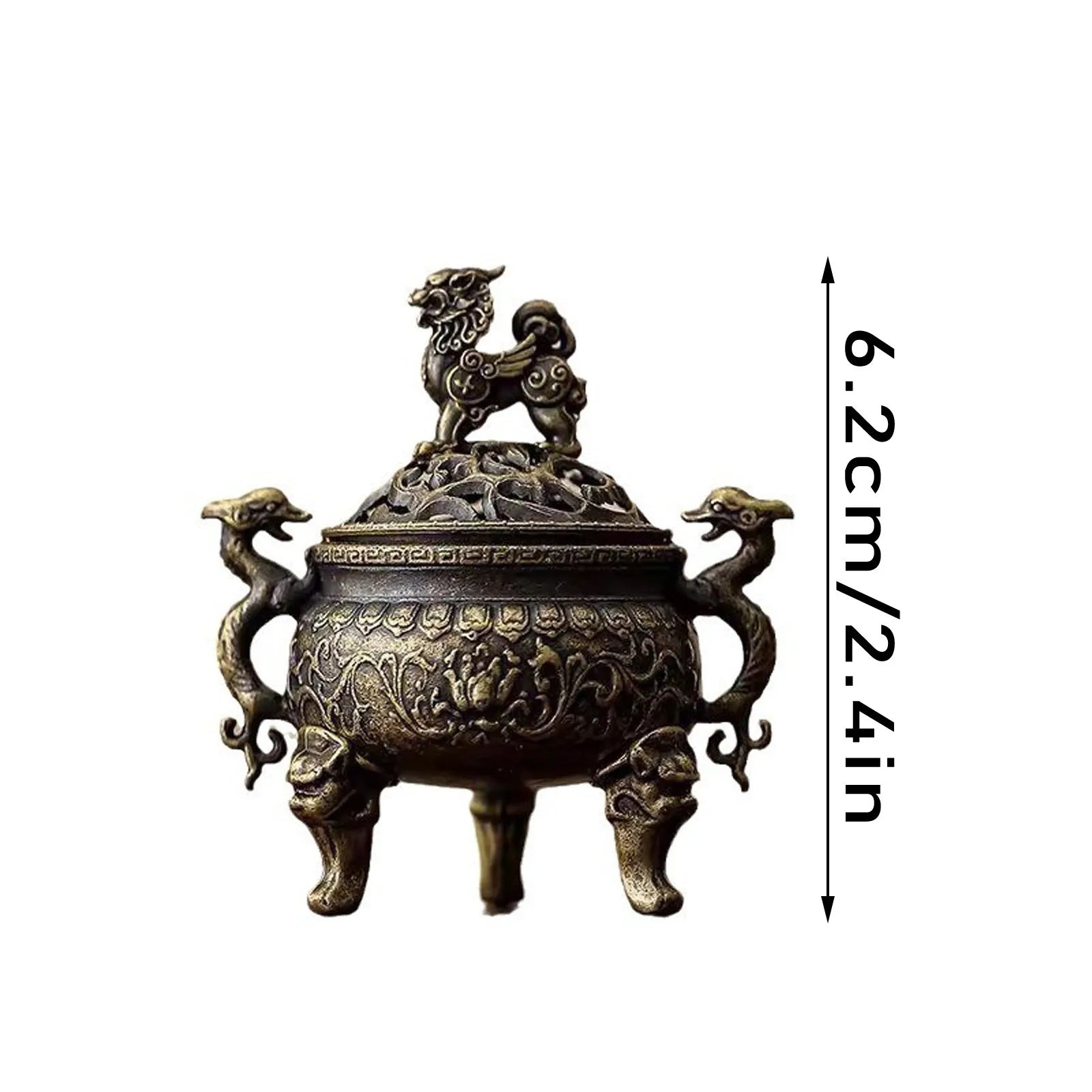 Vintage Alloy Incense Burner Stick Holder