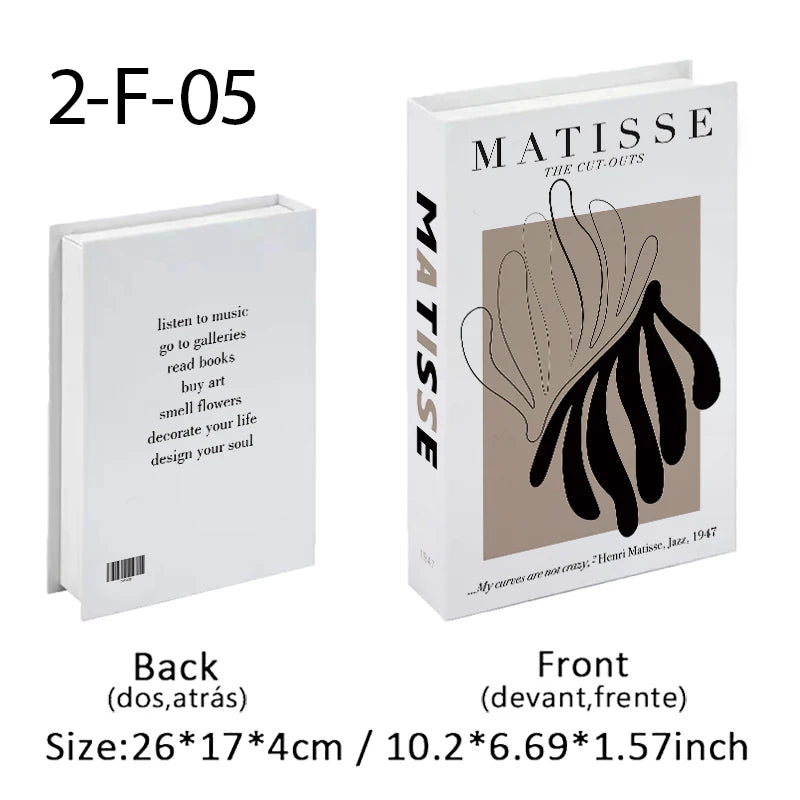Matisse Fake Books For Decoration Storage Box