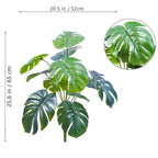 Artificial Monstera Plant Fake Palm Tree