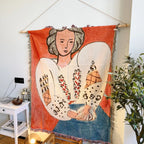 Henri Matisse French Artist Tapestry Blanket Sofa Throw