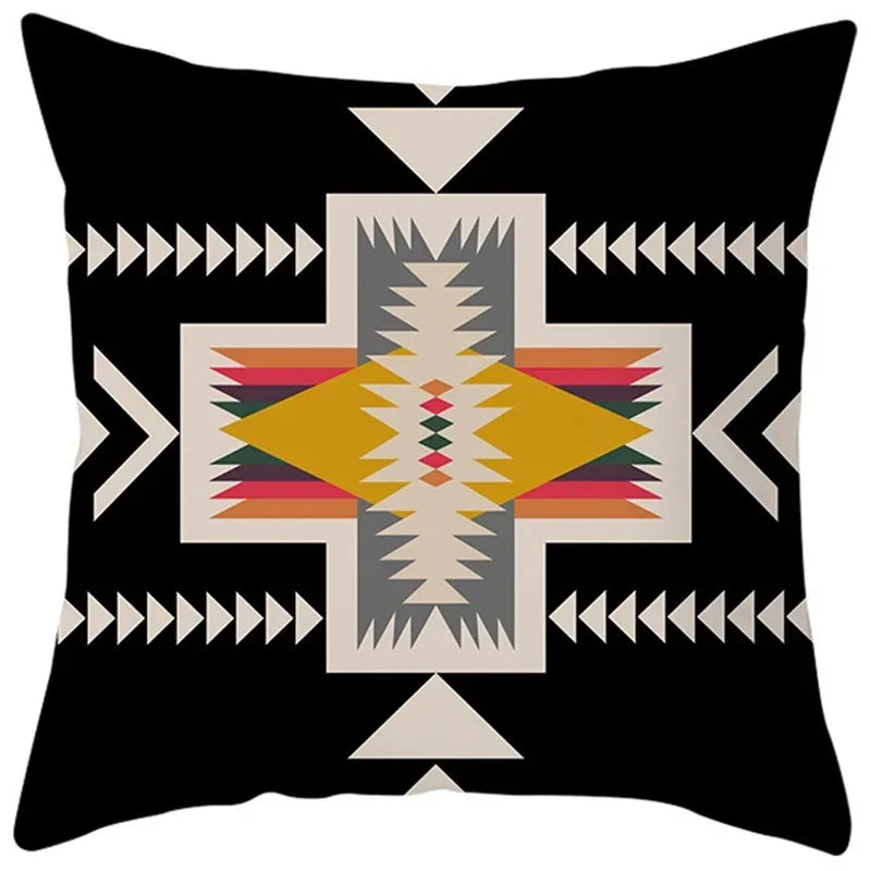 Bohemian ethnic style pillowcase living room sofa pillowcase