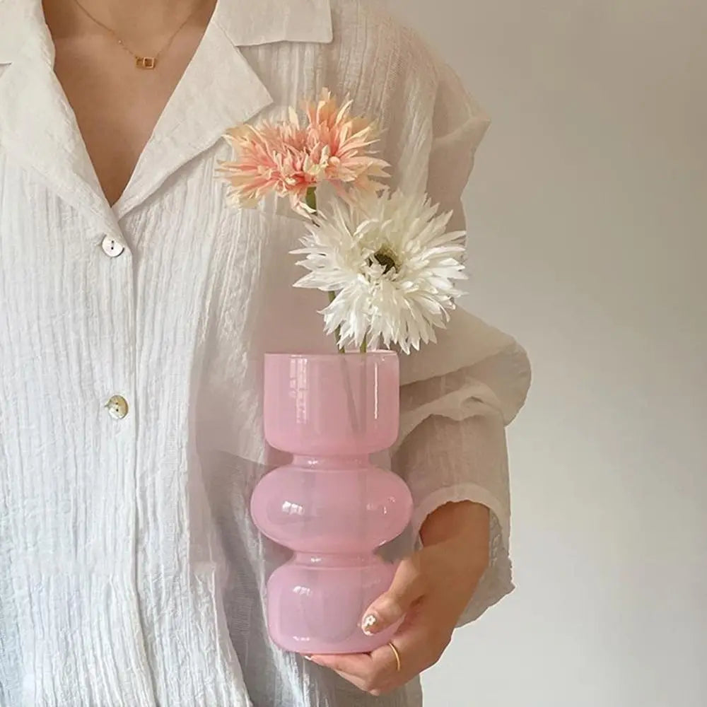 Retro Medieval Glass Vase