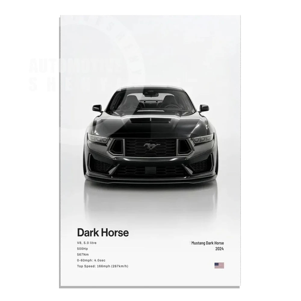 Minimalist Hyper Car Poster - E60 M5 CS M3 G800 911 GT3RSports Car Supercar Canvas