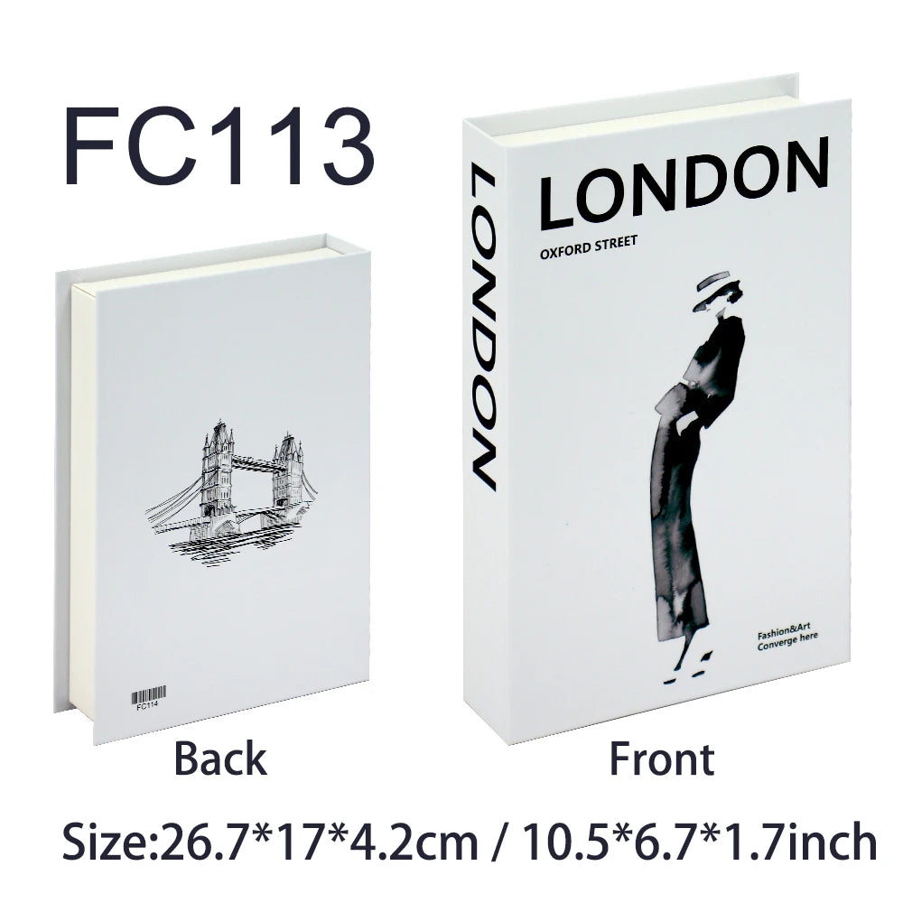New Luxury Fake Books Home Decoration