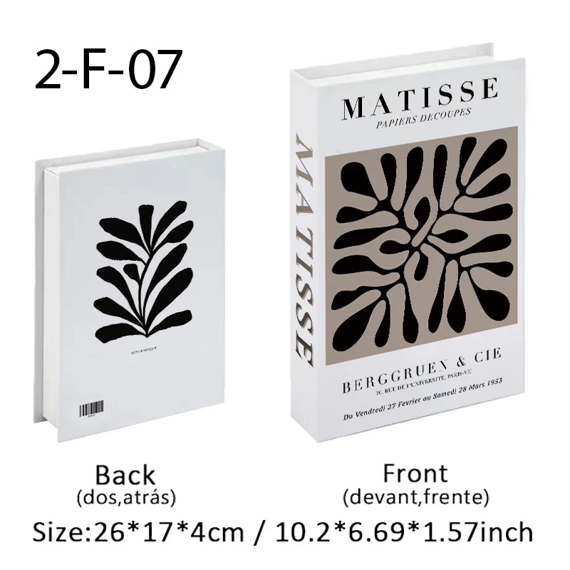 Matisse Fake Books For Decoration Storage Box