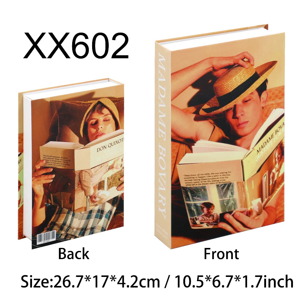 Living Room Decoration Fake Book