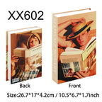 Living Room Decoration Fake Book