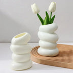 Nordic Spiral Decorative Flower Vase