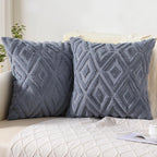 HAPIHAPPY Throw Pillow Covers Set of 2