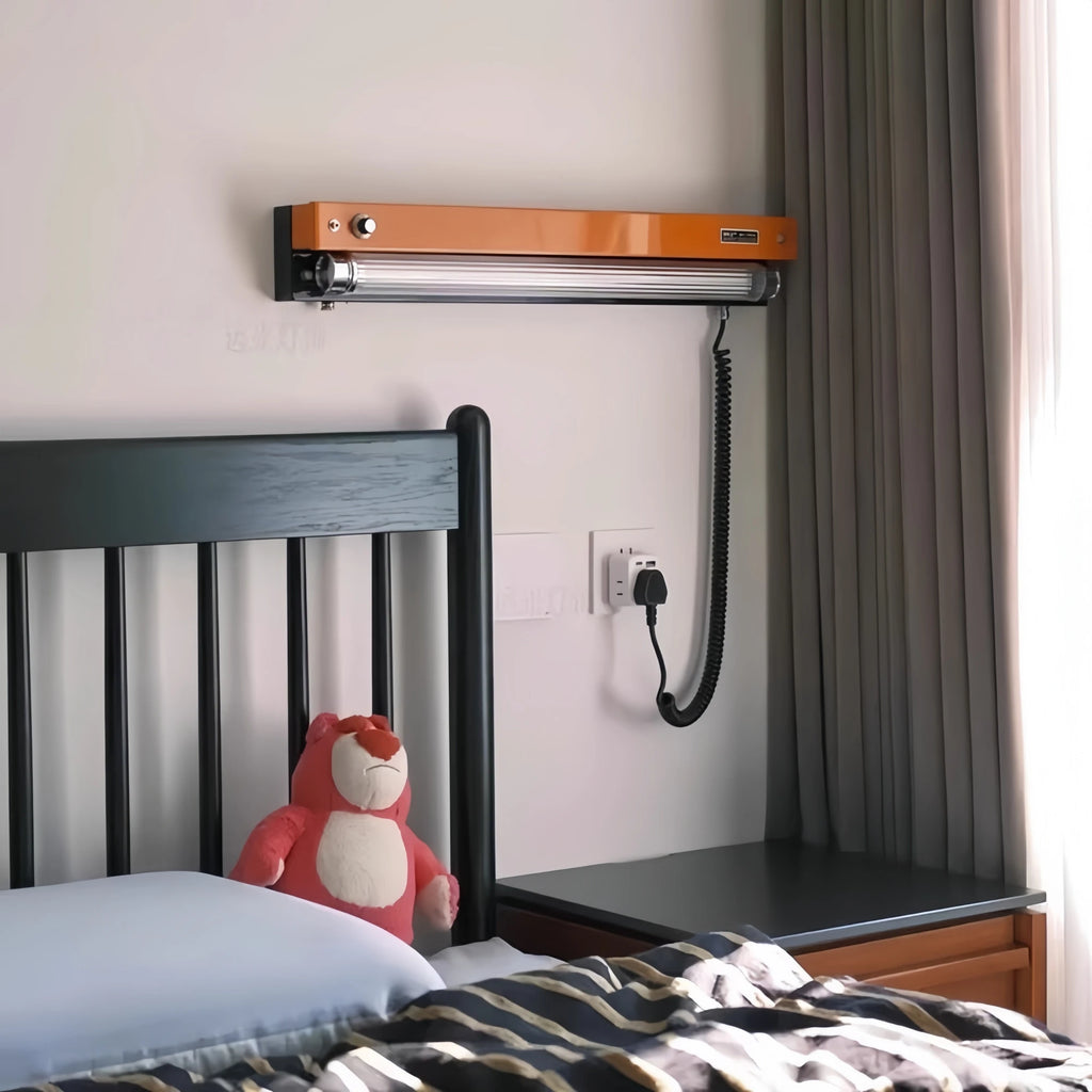 Bauhaus Retro Wall Lamp Vintage Industrial Orange Sconce lamp