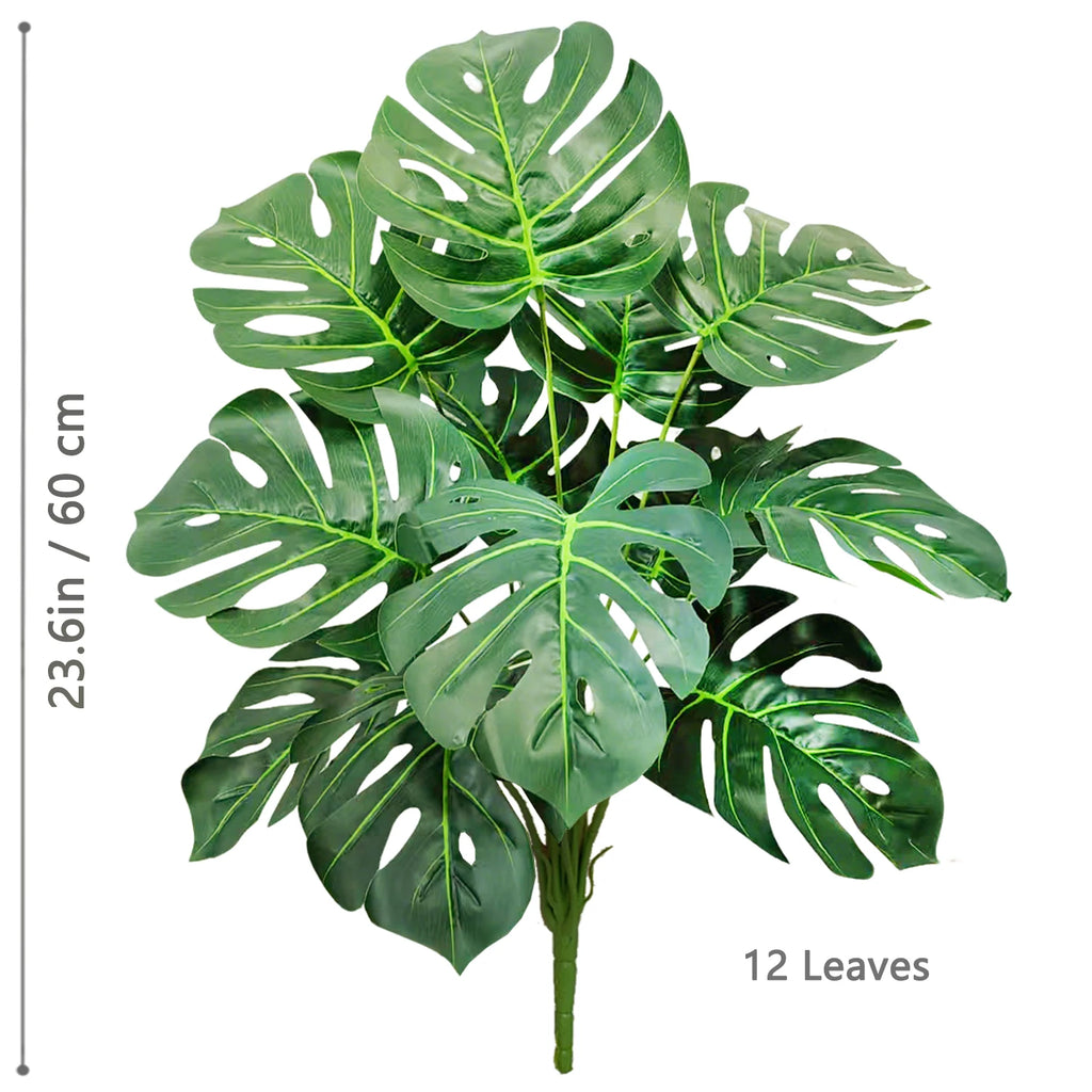 Artificial Monstera Plant Fake Palm Tree