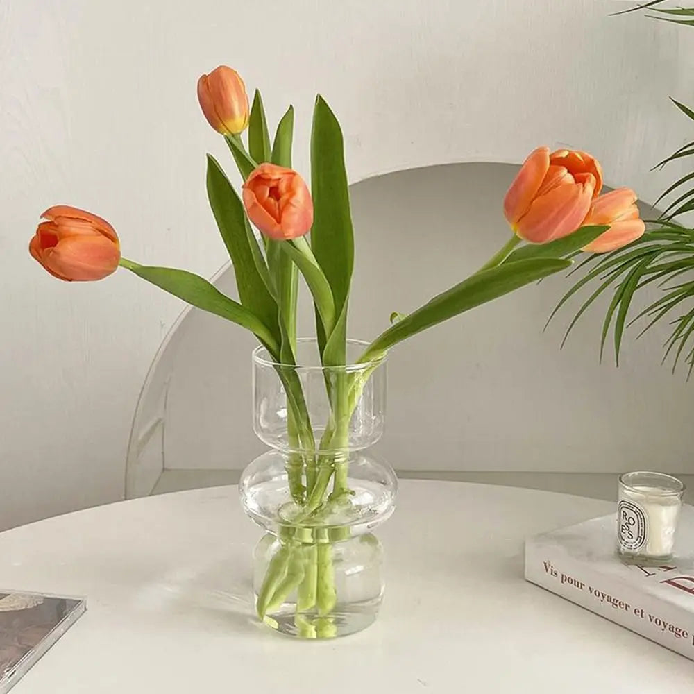 Retro Medieval Glass Vase