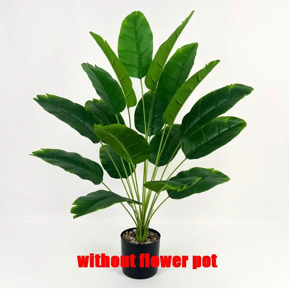 1pc 18 Leaves Artificial Large Tropical Palm Tree