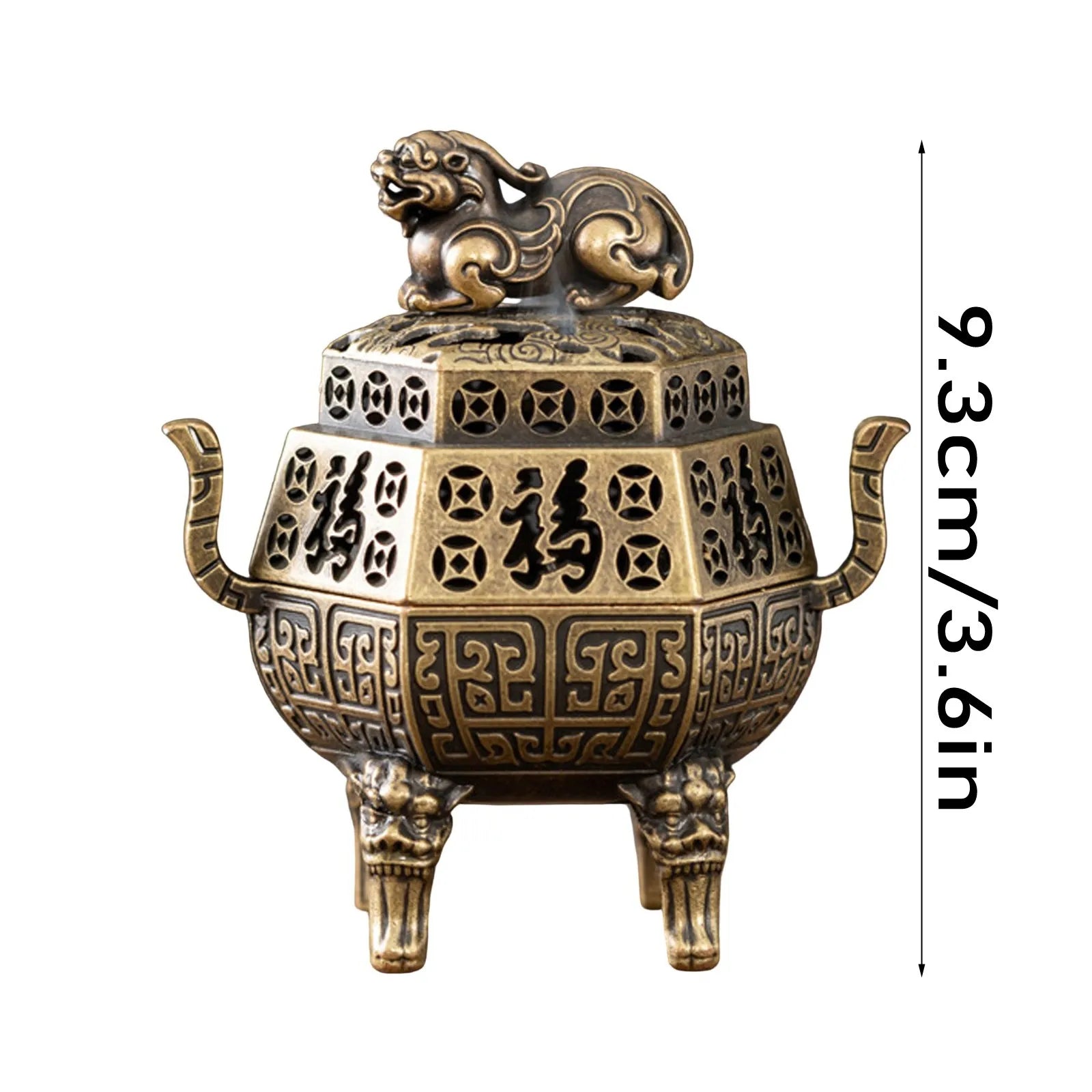 Vintage Alloy Incense Burner Stick Holder