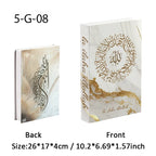 Islamic Kaaba Mosque Luxe Fake Book Storage Box