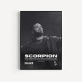 Black and White Drake Concert Cover Poster