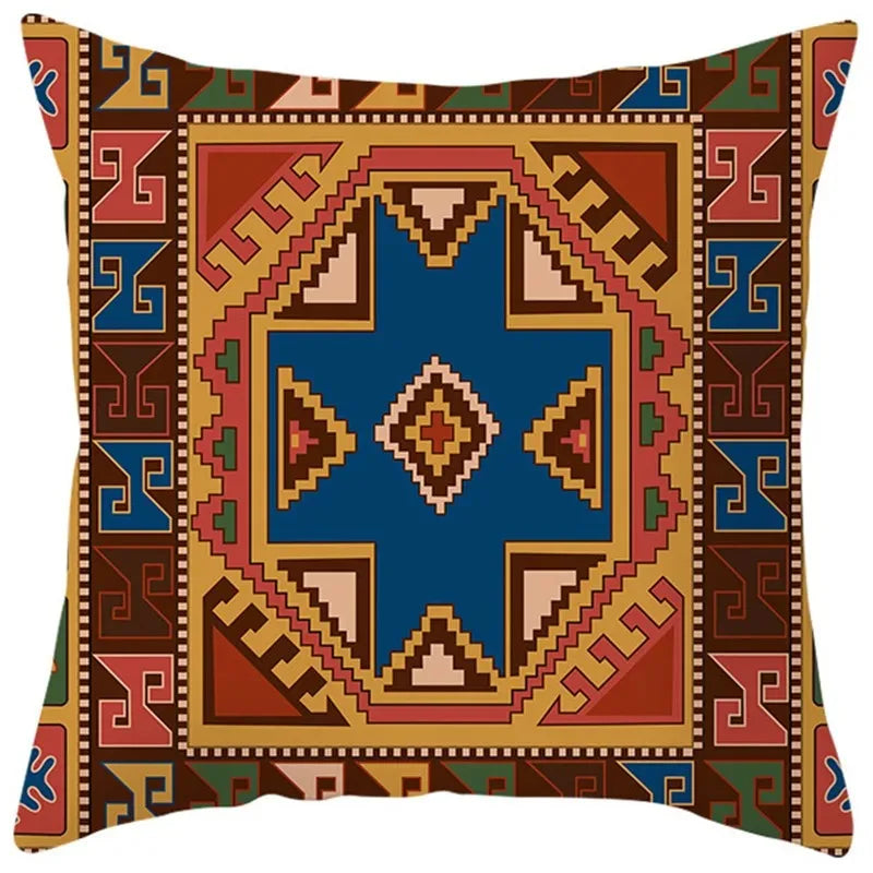 Bohemian ethnic style pillowcase living room sofa pillowcase