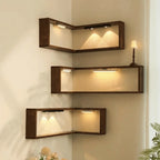 Space Saving 90 Degree Corner Wall Shelf