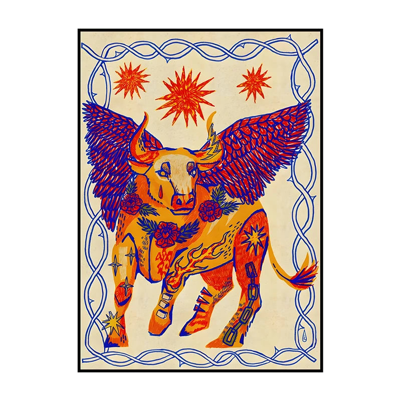 Abstract Classic Illustration Poster