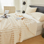 throw Blanket for Bed - 250GSM Soft & Warm Fluffy Blanket