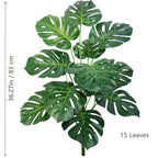 Artificial Monstera Plant Fake Palm Tree