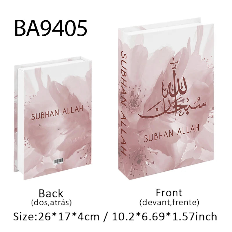 Islamic Mosque Luxury Fake Book Storage Box