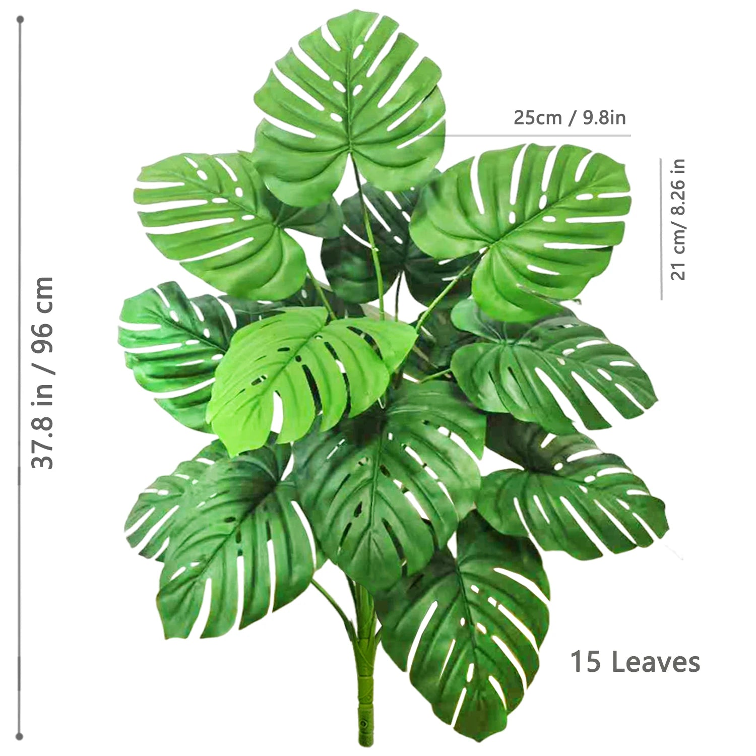 Artificial Monstera Plant Fake Palm Tree
