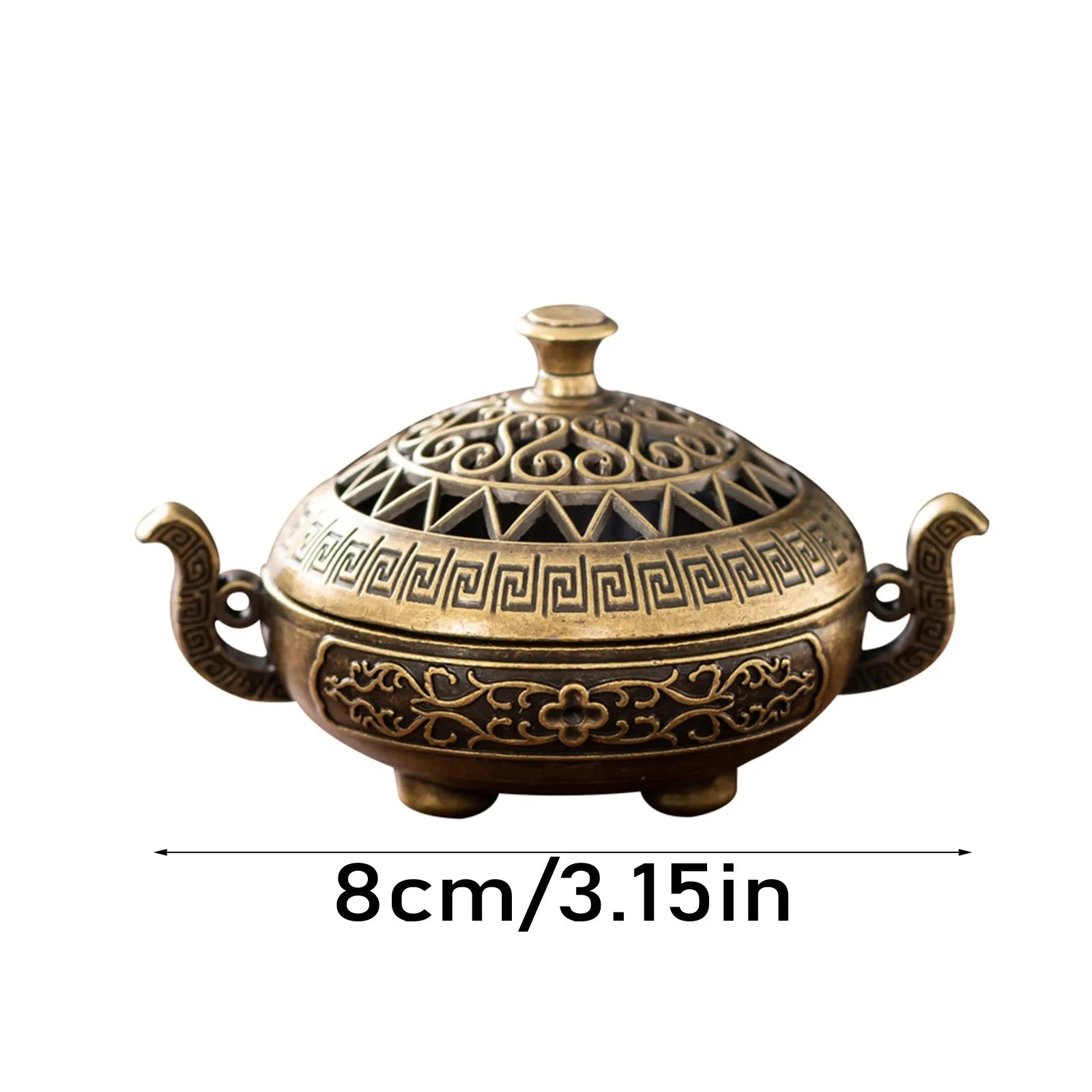 Vintage Alloy Incense Burner Stick Holder