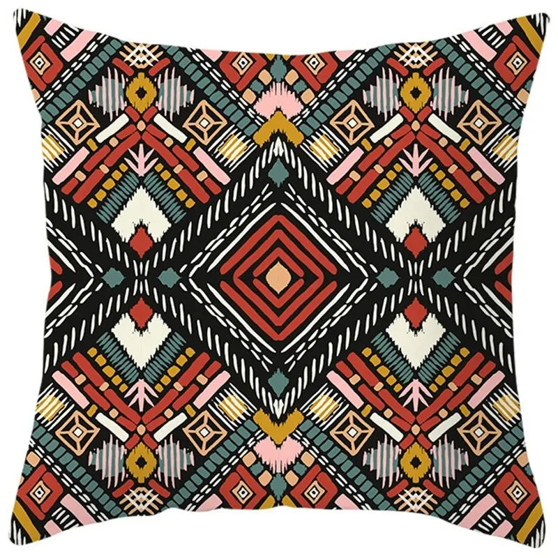 Bohemian ethnic style pillowcase living room sofa pillowcase