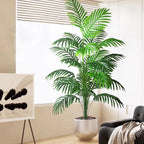 Large Artificial Palm Tree Tropical Fake Plant