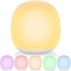 7 Color Changing Night Light RGB Remote Control Touch Dimmable Lamp