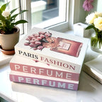 Fashion Luxury Fake Book Storage Box Perfume Decorative Books