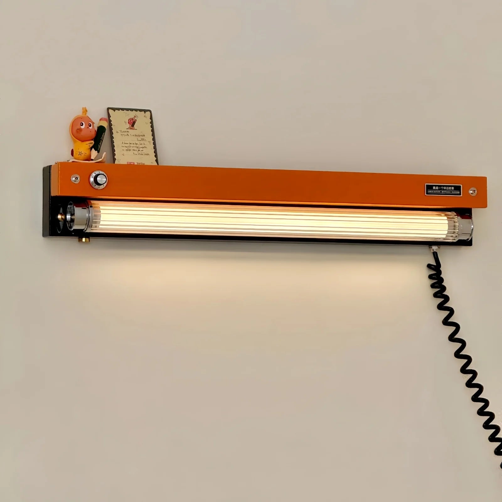 Bauhaus Retro Wall Lamp Vintage Industrial Orange Sconce lamp