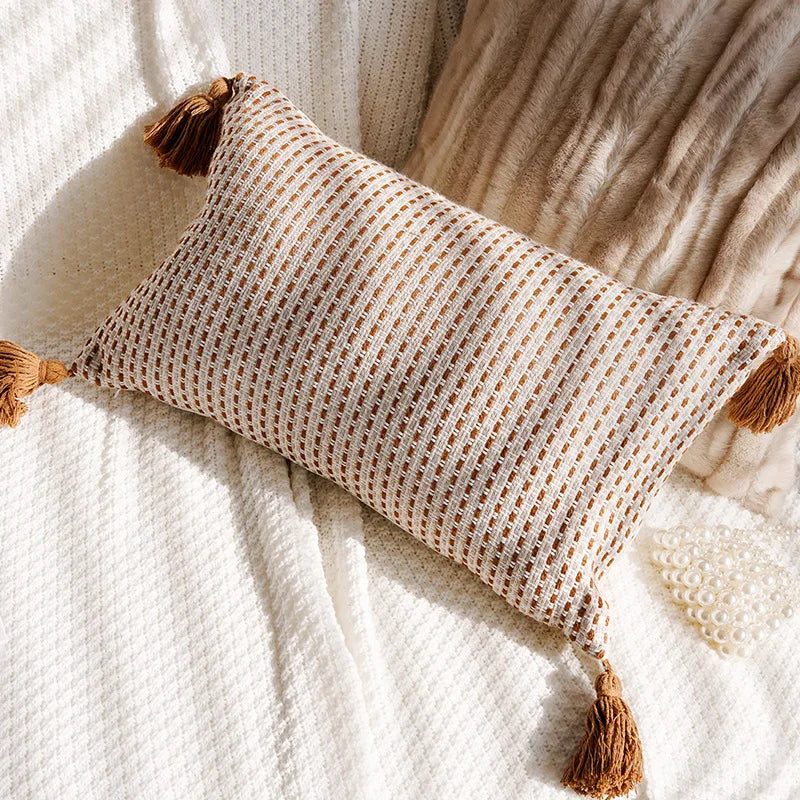 Textured Woven 45x45 Decorative Pillowcase