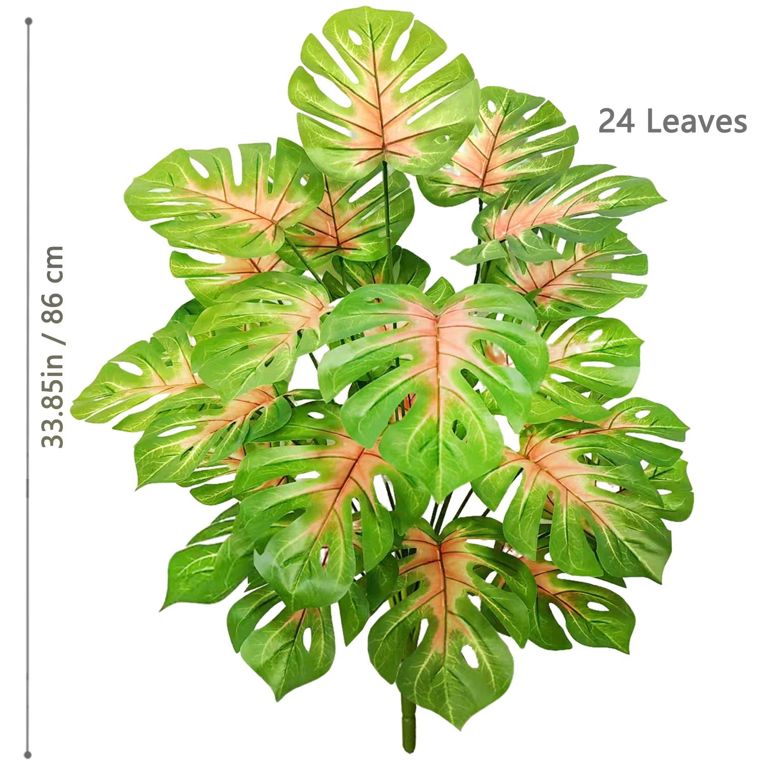 Artificial Monstera Plant Fake Palm Tree