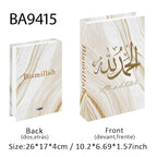 Islamic Kaaba Mosque Luxe Fake Book Storage Box