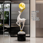 Home Decor Luminous Deer Statue