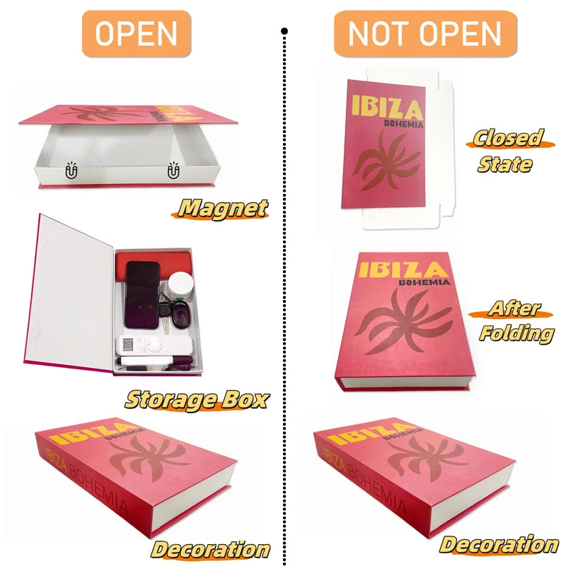 Islamic Mosque Luxury Fake Book Storage Box