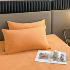 Velvet Fabric Pillowcase Bedding Sleeping Pillowcover
