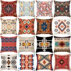 Bohemian ethnic style pillowcase living room sofa pillowcase