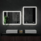 Illuminate LED Backlight Bathroom Mirror Frameless Dimmable Defog Mirror