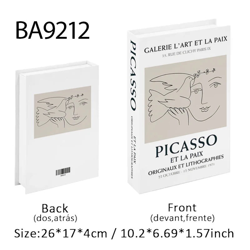 Matisse Fake Books For Decoration Storage Box