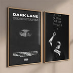 Black and White Drake Concert Cover Poster