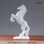 European Style Home Resin Victory Horse Statue