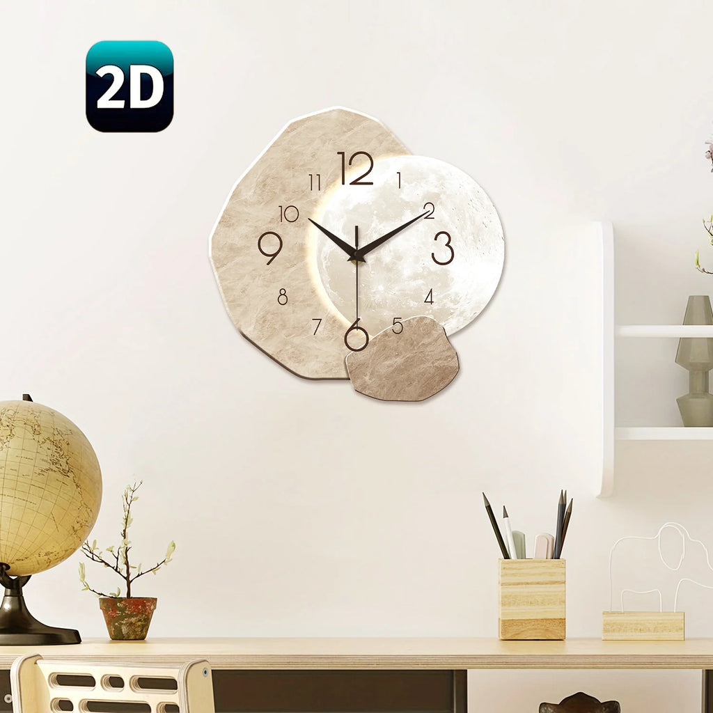 Modern Simple Silent Wall Clock