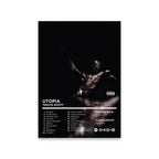Rapper Album Cover Retro Poster Music Canvas Wall Art Print