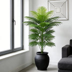 60-80cm Tall Artificial Palm Tree Fake Monstera Plant