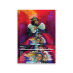 Rapper Album Cover Retro Poster Music Canvas Wall Art Print