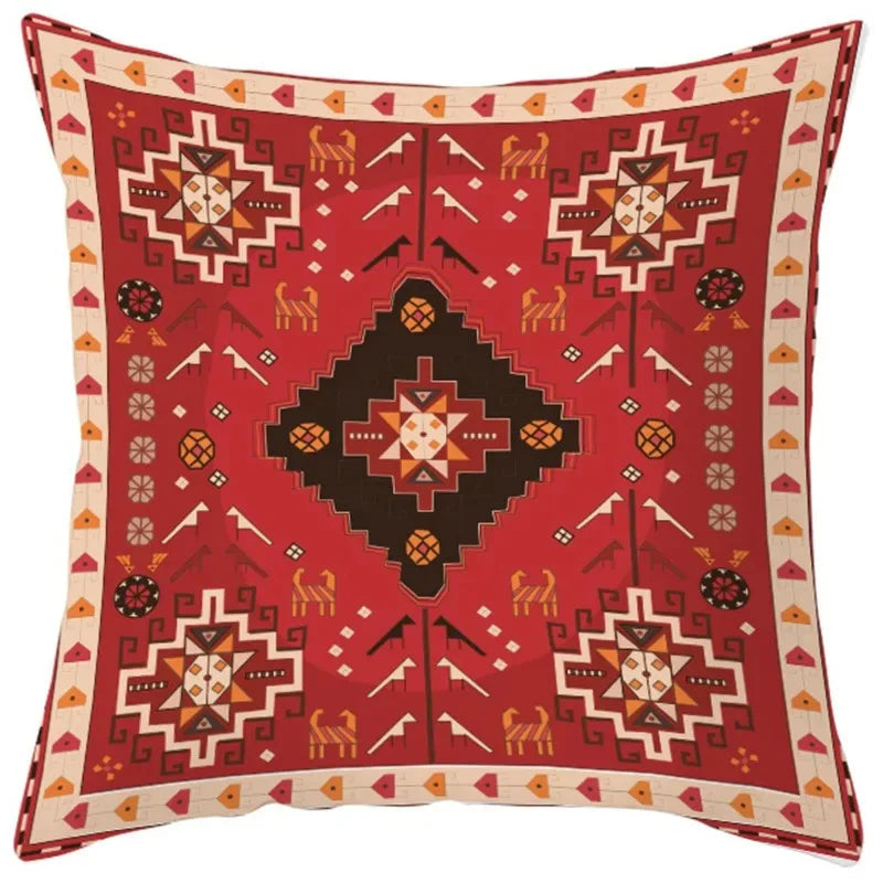 Bohemian ethnic style pillowcase living room sofa pillowcase